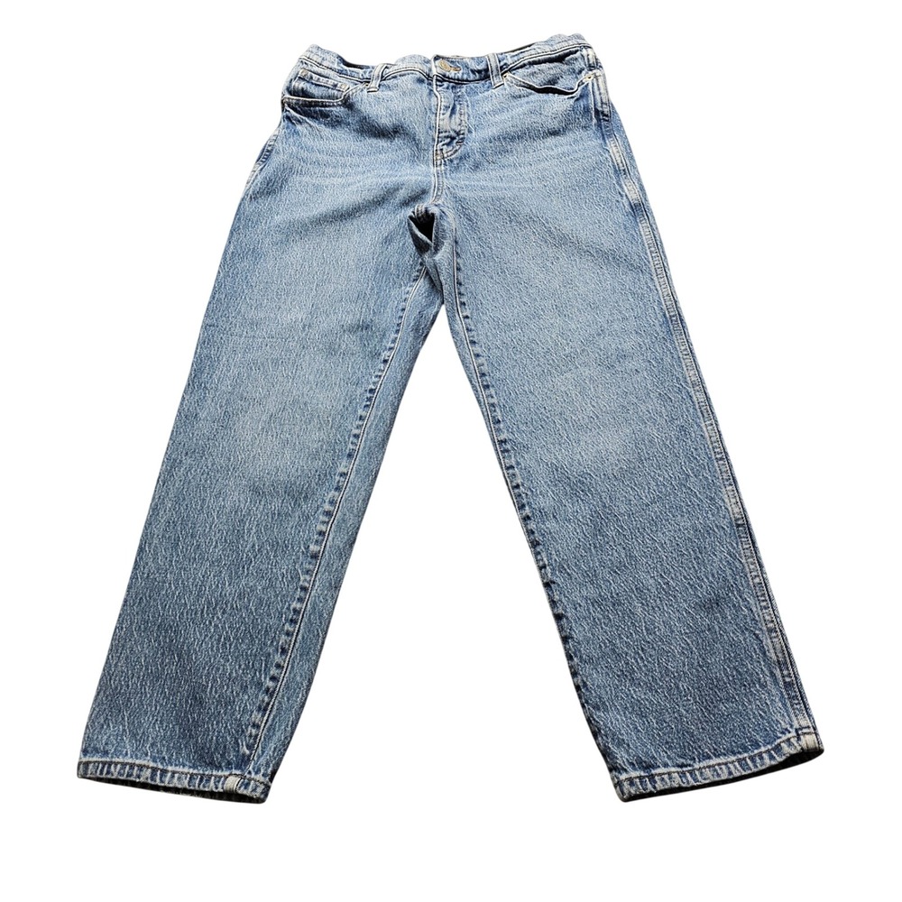 Banana Republic Slouch Jean Womens Size 10 Petite Blue Dark Wash Denim